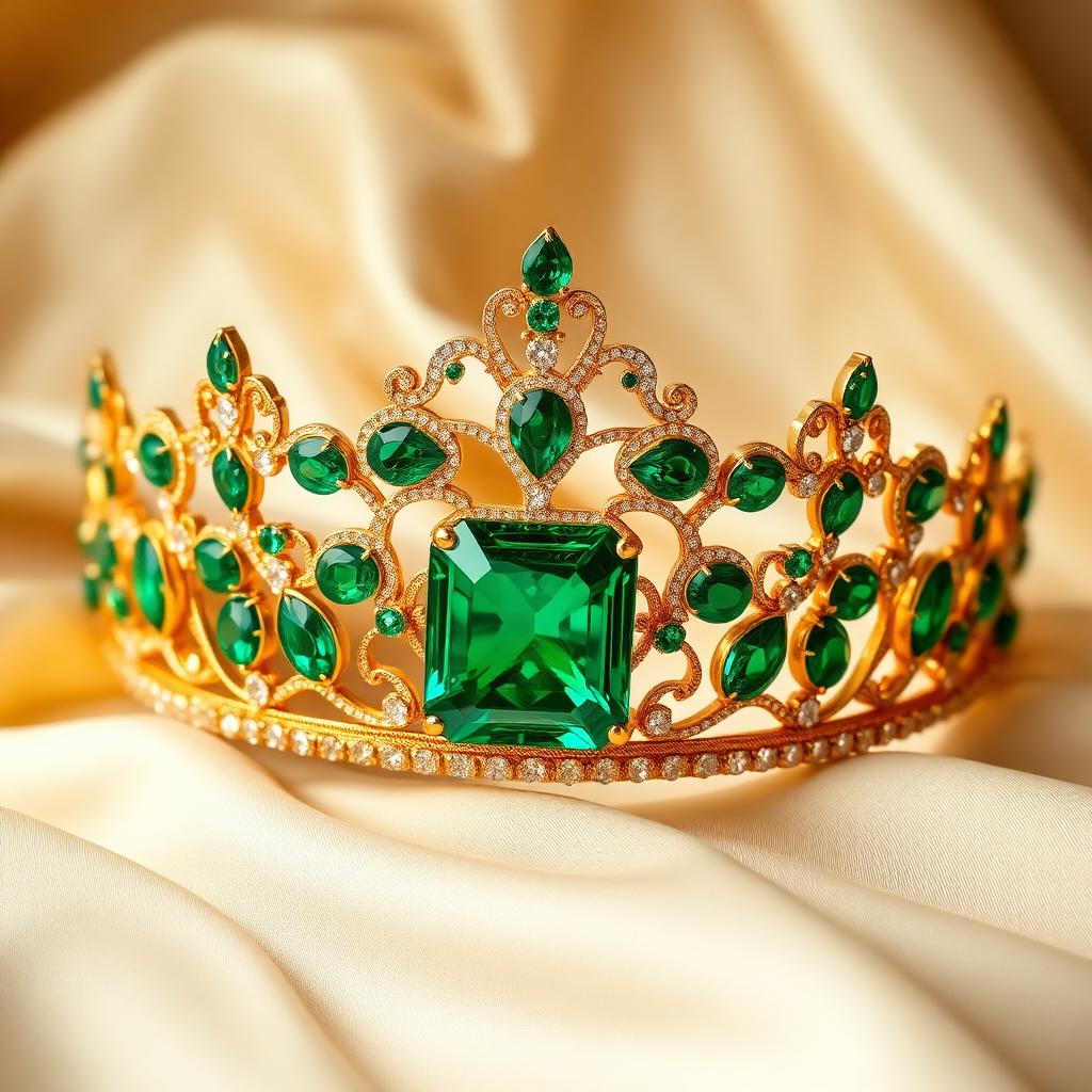 Emerald Enchantress Tiara