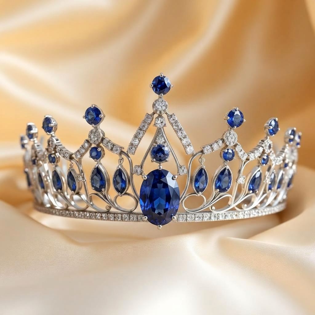 Sapphire Sovereign Tiara