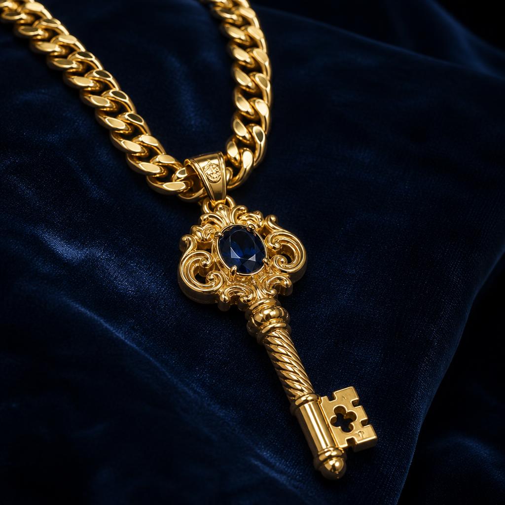Treasure Key Men's Necklace